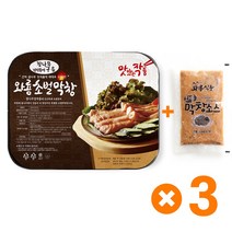 [와룡식품] 3팩 SET 와룡막창 대구막창 참나무 초벌막창 + 막창소스, 300g