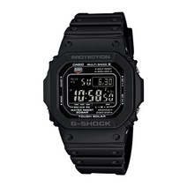 [G-SHOCK] 지샥 스탠다드 GW-M5610-1BDR 터프솔라 전파수신 올블랙 스퀘어 지샥시계 USN