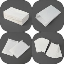 마트498 무지 페이퍼백(15X21) 100P 상품권봉투 경조사 붕어빵봉투 팝콘봉투 구디백 감사봉투