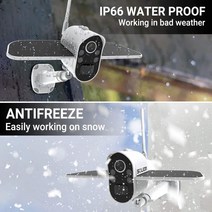 솔리옴 무선 IP 태양열 CCTV 가정용 스마트폰 씨씨티비 홈캠 현관 전원주택 농막 문앞, 기본