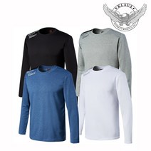 [KLAUS]클라우스 나염 라운드 긴팔티셔츠 KL3319
