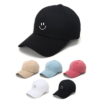 TN-(SN) 스마일이모지 볼캡 남녀공용 모자