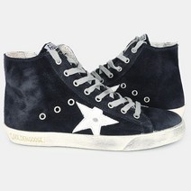 디몬트 22 F/W 골든구스 남성 프란시 스웨이드 하이탑(네이비) GMF00113 F000322 50517