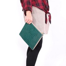 여성 XMESSUN 악어 패턴 클러치 백 봉투 이브닝 2022 핸드백 bolsa feminina 지갑