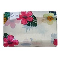 센스집 휴대용 접이식 장바구니 XL사이즈, XL_25_아이보리 하와이