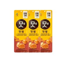 cj제일제당 맛밤 아이들 어르신 영양간식 건강한끼 42g, 3개