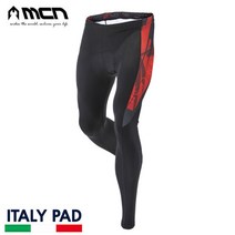 MCN MCN 자전거바지 레드스퀘어 9부 싸이클 MTB 패드 팬츠