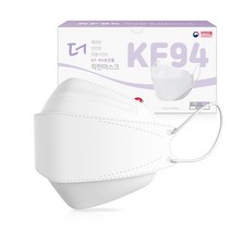 KF-94 더착한 보건용 황사방역용 마스크, 50매, 4box, KF-94 화이트