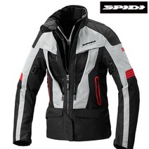 [스피디 SPIDI] D224 VOYAGER 4 LADY H2OUT JACKET 보이져 4 레이디 H2OUT 자켓, BLACK/GREY(010)