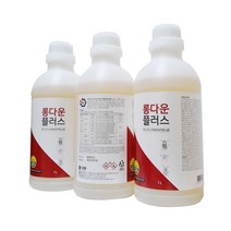 . 연막소독용약품 롱다운 Plus 1리터(연막살충기 방역기약품 연막기약품 해충퇴치), 1개, 1l
