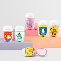 플루 유아용 클린 손 세정제 30ml 3개 (홀더 포함), 블루베리 2개 + 자몽 1개