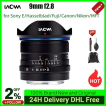 Venus Optics Laowa 9mm f/2.8 MF Zero-D 광각 프라임 카메라 렌즈 E/Hasselblad/Fuji/캐논/니콘/매크로 4/, 08 for  Nikon Z