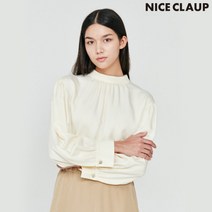 [나이스크랍] 나이스클랍 하프 차이나넥 블라우스 N213MWB926