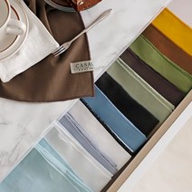 쥴라이 린넨 티타올/행주 테이블매트 키친크로스 11color, 세이지