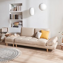 [레벤] 폴만 FOLMANN 3인용 가죽소파 2colors (스툴무료), 그레이 우형