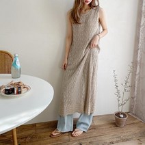 페이즐리 롱아이예뻐 휴양지 원피스