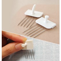 꼭꼬핀5p 못대신벽에거는핀 아이디어 벽지 손상 없이꽂는핀 걸이기구 액자 시계 모자, U자형(5P)