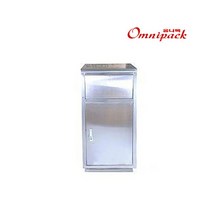 사각스텐 옴니팩 ORJ-4 공공장소 휴지통, 1개