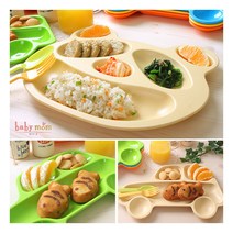 [기타] 베이비맘 유아용 옥수수원료 자동차/곰돌이 식판, 선택:옥수수원료 자동차식판, 선택:옥수수원료 자동차식판