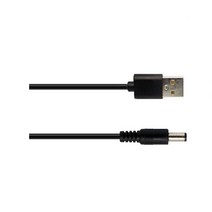USB DC잭 외경5.5 LED연장선 50cm /5p 다이부품 DIY