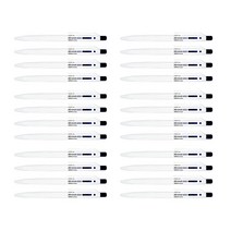 라인플러스 아브락사스 볼펜 0.5mm, 청색, 24개