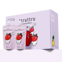 브랜드없음 [뚜루뚜루] 이거사과 과채주스 사과즙 선물세트 1box 120mlx30, 뚜루뚜루_이거사과 1박스, 30포, 120ml