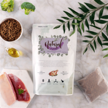 내츄럴 7포인트 오븐베이크 소고기 연어 오리고기 강아지 사료 1.2kg, 오리고기 1.2kg