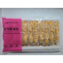 냉동 빵가루새우 튀김 6kg (30gx10미 20팩) 업소용 왕새우 일식집 튀김용, 1박스, 30g