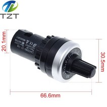 TZT LA42DWQ-22 1K 2K 5K 10K 직경 22mm 로터리 포텐쇼미터 컨버터 거버너 인버터 저항 스위치, 09 1 천개 옴