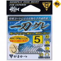 자바낚시 가마가츠 일도구레 벵에돔바늘 바다낚시바늘, 일도구레 6호