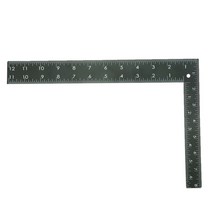 10Pcs 금속 L 퀼트 눈금자 90도 눈금자 의류 패턴 양재, 합금, 실버