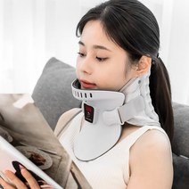 거북목견인기 의료기기1등급 목견인기 목견인치료기 목보호대 견인치료기 럭시스목견인기, 2개