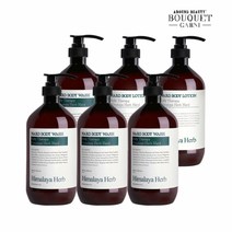 부케가르니 히말라야 허브 나드 티트리로즈마리 900ml 워시x4+로션x2, 1