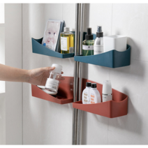 다이소 드라이기 거치대 화장실 선반 욕실 이케아 세면대 고데기 정리대 젠다이 휴대폰, 네이비