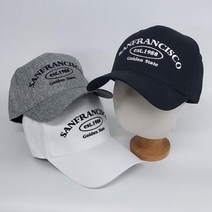커플용 대학생 남자 여자 빅사이즈 샌프란시스코 영문 볼캡 야구 모자
