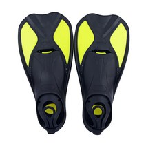 스노쿨링 마스크 물안경 고글 세트 다이빙 Anti Slip Snorkeling Diving Swimming Fins Adults Soft Comfor, 01 YELLOW_01 S
