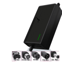 전동킥보드 리튬이온배터리 급속 충전기 60V 2a 3a 5a 8a 10a 71.4v 전동차 충전기, 60V2A DC 헤드 출력 71.4V