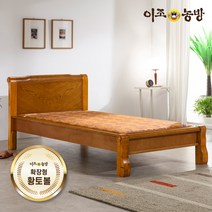 이조농방 확장형황토볼 흙침대 싱글 플로100, 단품