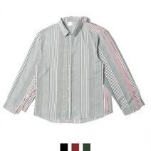 카치온 스트라이프 루즈핏 남자셔츠 3color