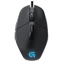 기존 Logitech G302 Daedalus Prime MOBA 게임용 마우스 유선 광학 4000 인치 당 점 led usb 조명 전문, 01 black, 한개옵션1