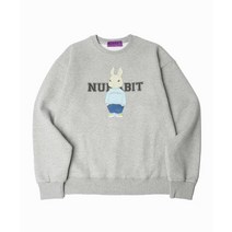 뉴해빗 N/H RABBIT B오와이 맨투맨 SNMNH008