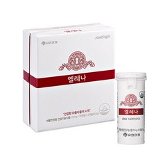 유한양행 엘레나 여성 멀티유산균 60캡슐(30캡슐x2통입) x 1박스, 단품