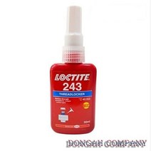 록타이트 혐기성 나사고정제 243 50ml, 없음