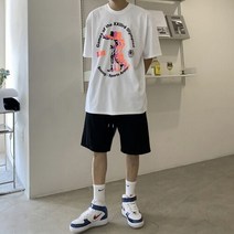 여름 복싱 반팔티셔츠