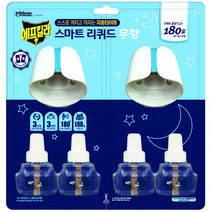 F-Killer Liquid Insecticides Set 에프킬라 리퀴드 세트 훈증기 2개 + 리필 4개