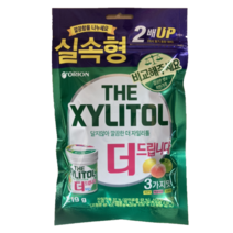 오리온 더 자일리톨 3가지맛 219g 대용량 실속형, 1개