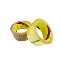 3M 372KS 박스테이프 50M 낱개, 탄(갈색)