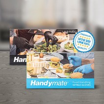 오라이트 핸디메이트 니트릴장갑 100매 블랙 블루 - 위생 일회용장갑 S M L, 핸디메이트 니트릴장갑 - 블루