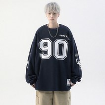 힙합 티 오버핏 하키 티셔츠 훈련 아이스하키복 져지