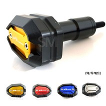 오토바이 범용 프레임 슬라이더 엔진보호 엔진가드 M1O볼트 좌우세트, 블루